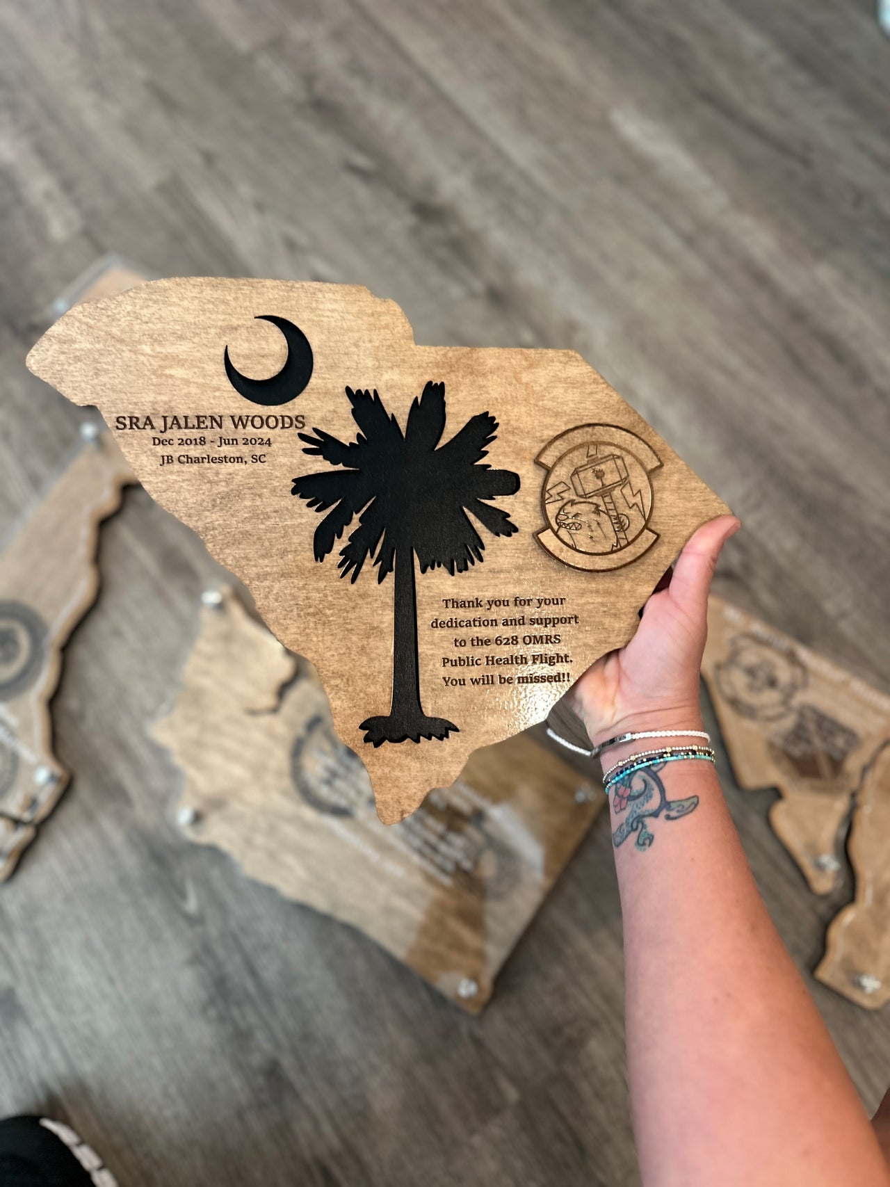 South Carolina Military Going Away Gift