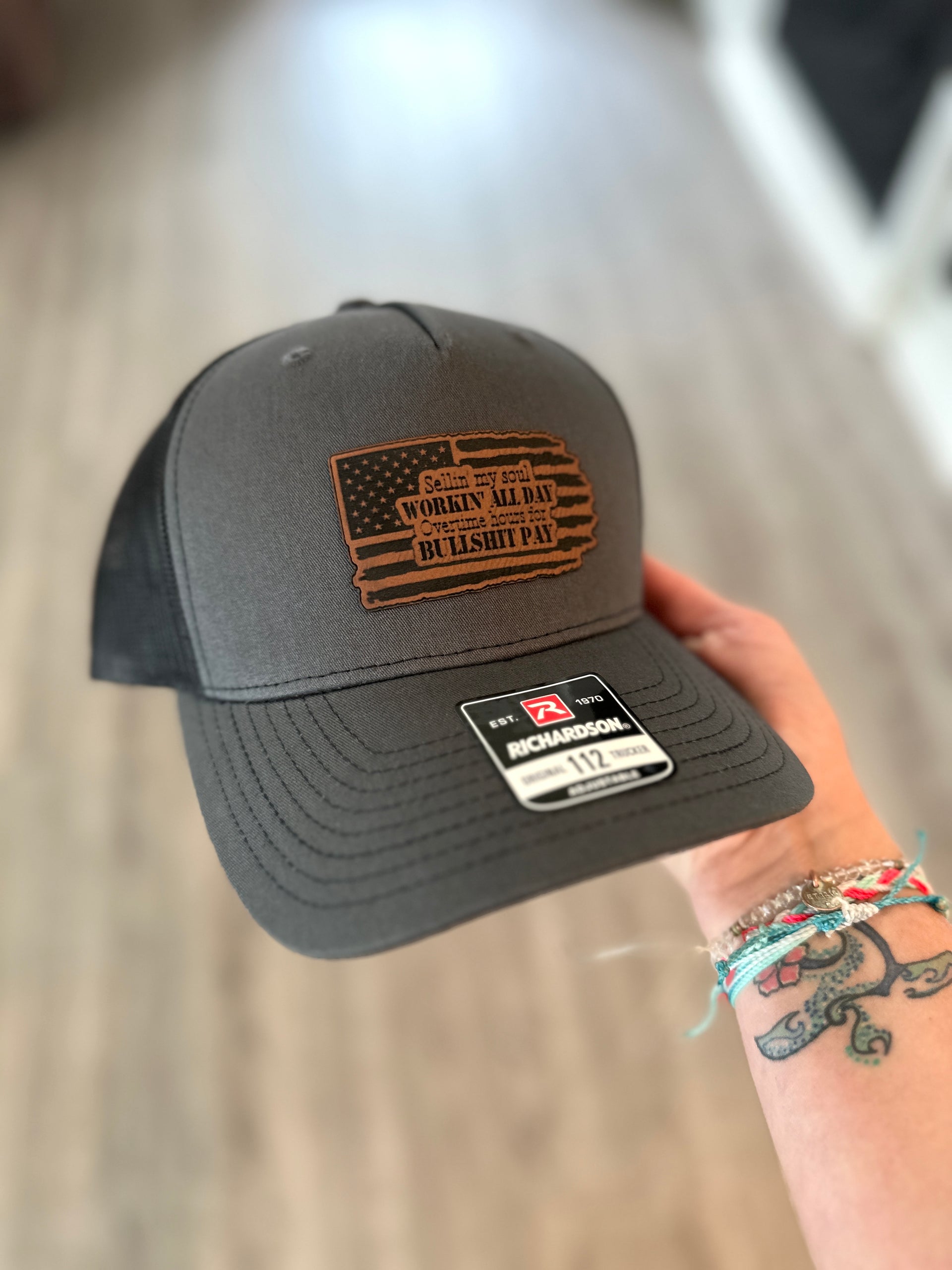 Overtime hours hat - Coastal Chaos LLC