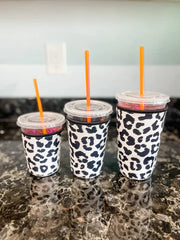 Cold coffee holder - white animal - Coastal Chaos LLC